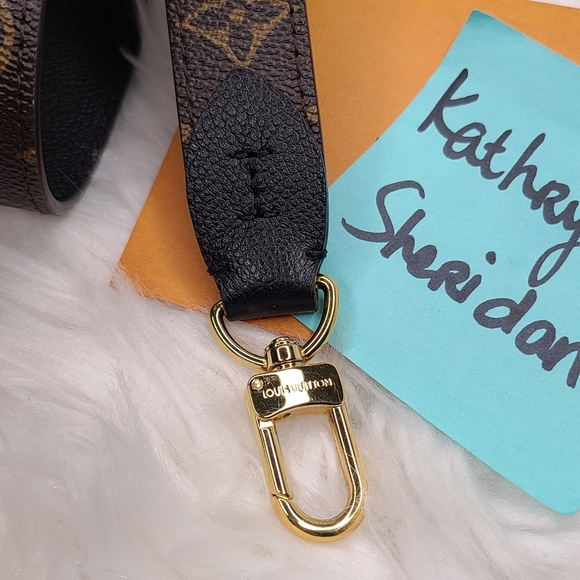 GUC LOUIS VUITTON LV TOURNELLE MONO BLACK STRAP - Picture 5 of 10